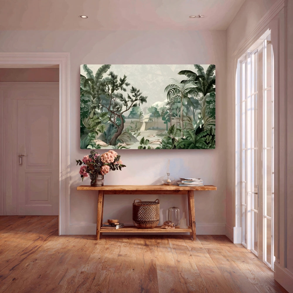 Enchanted Wilderness Canvas Painting Framed Wall Art