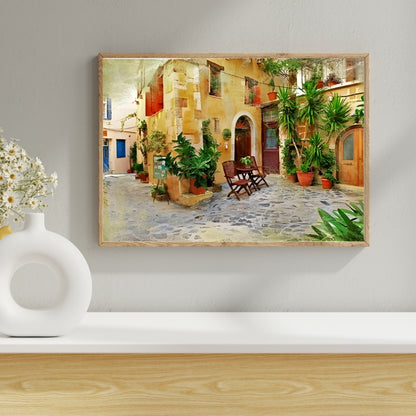 Roots Echoes of Heritage Canvas Painting Framed Wall Art