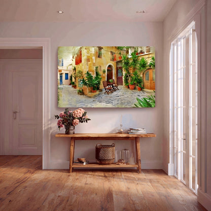Roots Echoes of Heritage Canvas Painting Framed Wall Art