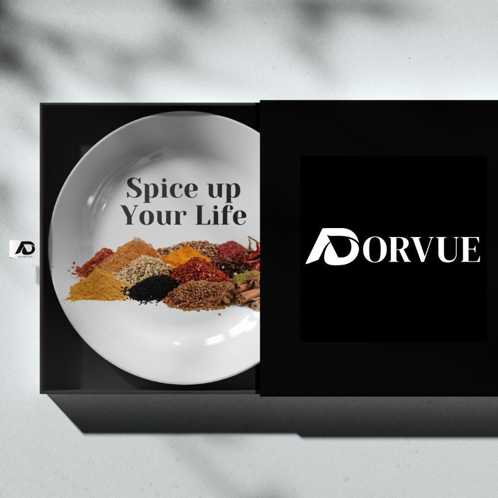 Spice Up Your Life Ceramic Wall Plate