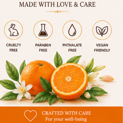 Citrus Scented Candle for Home Décor & Gifting | Natural Soy Wax Aromatherapy Candle