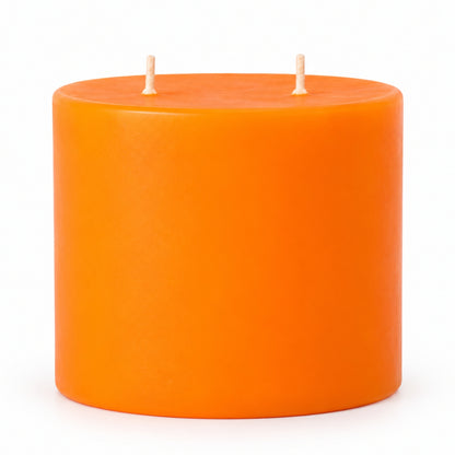 90% Soy 10% Paraffin 3 Wick Handmade Pillar Candle 6X3 Inches