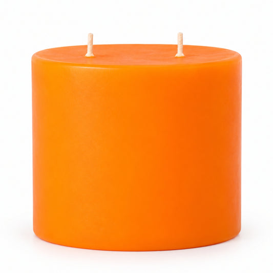 90% Soy 10% Paraffin 3 Wick Handmade Pillar Candle 6X3 Inches