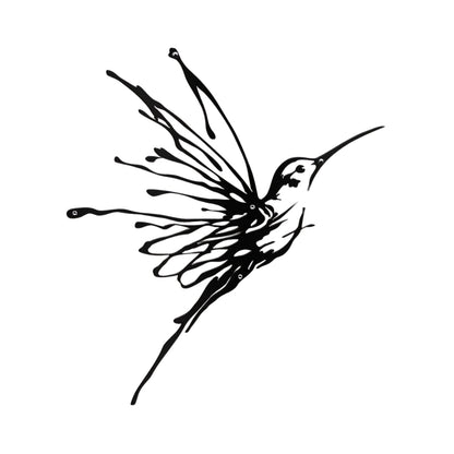 Shadow Wings Hummingbird 3D Acrylic Wall Art