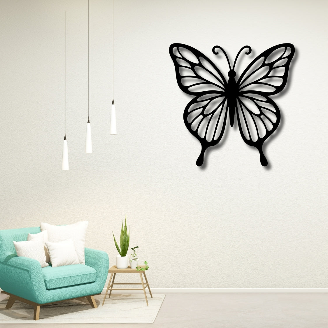 Ethereal Butterfly Wings 3D Acrylic Wall Art