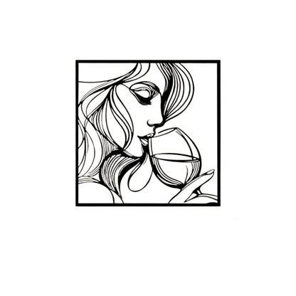 Wine Reverie 3D Acrylic Wall Art