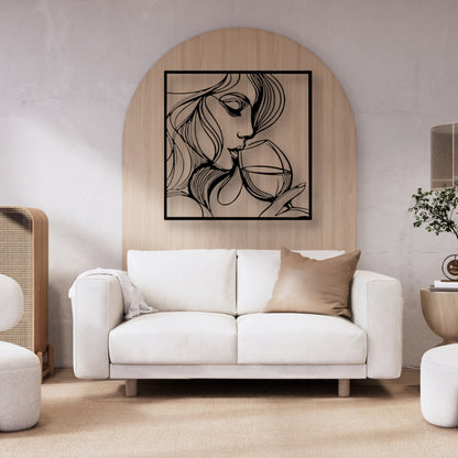 Wine Reverie 3D Acrylic Wall Art