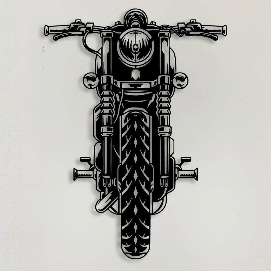Midnight Rider Bike 3D Acrylic Wall Art