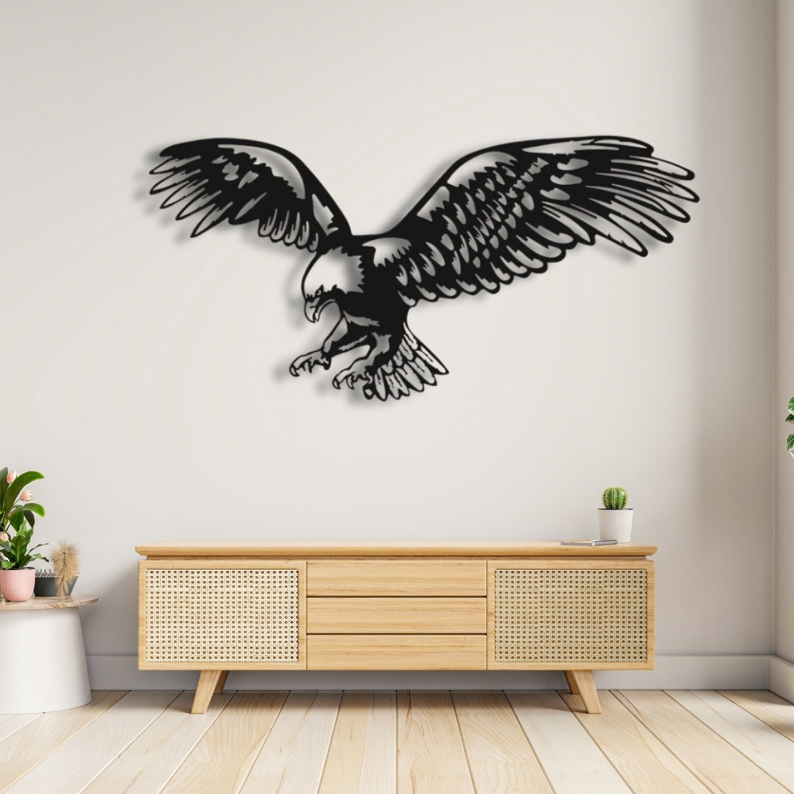 Eagle Sky Hunter 3D Acrylic Wall Art