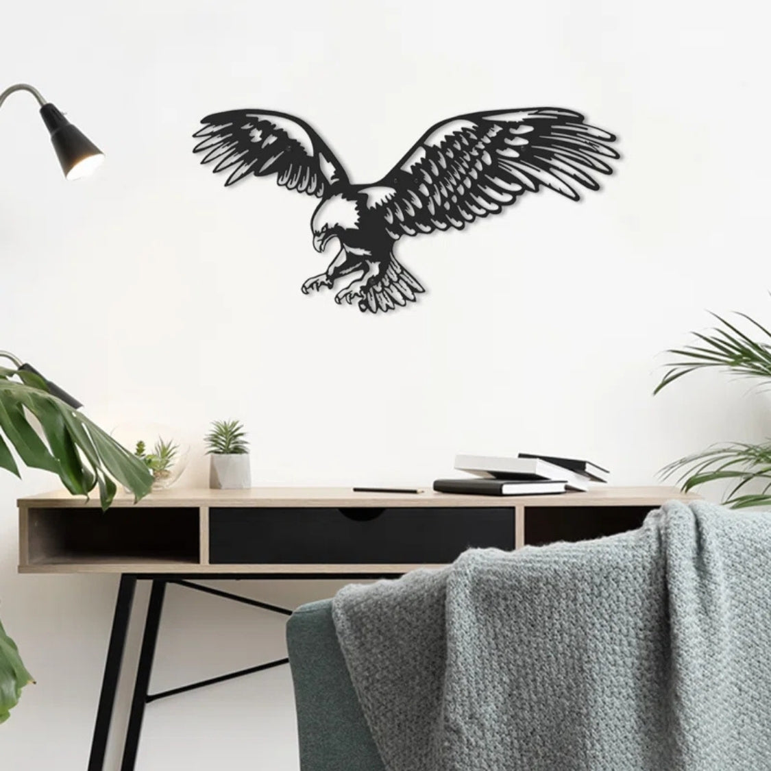 Eagle Sky Hunter 3D Acrylic Wall Art