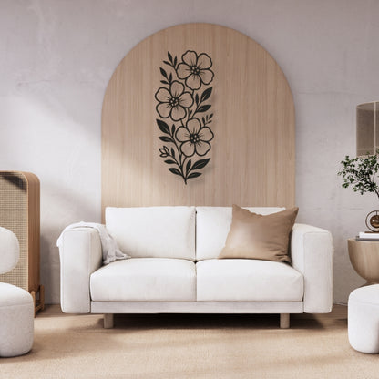 Silent Petals 3D Acrylic Wall Art