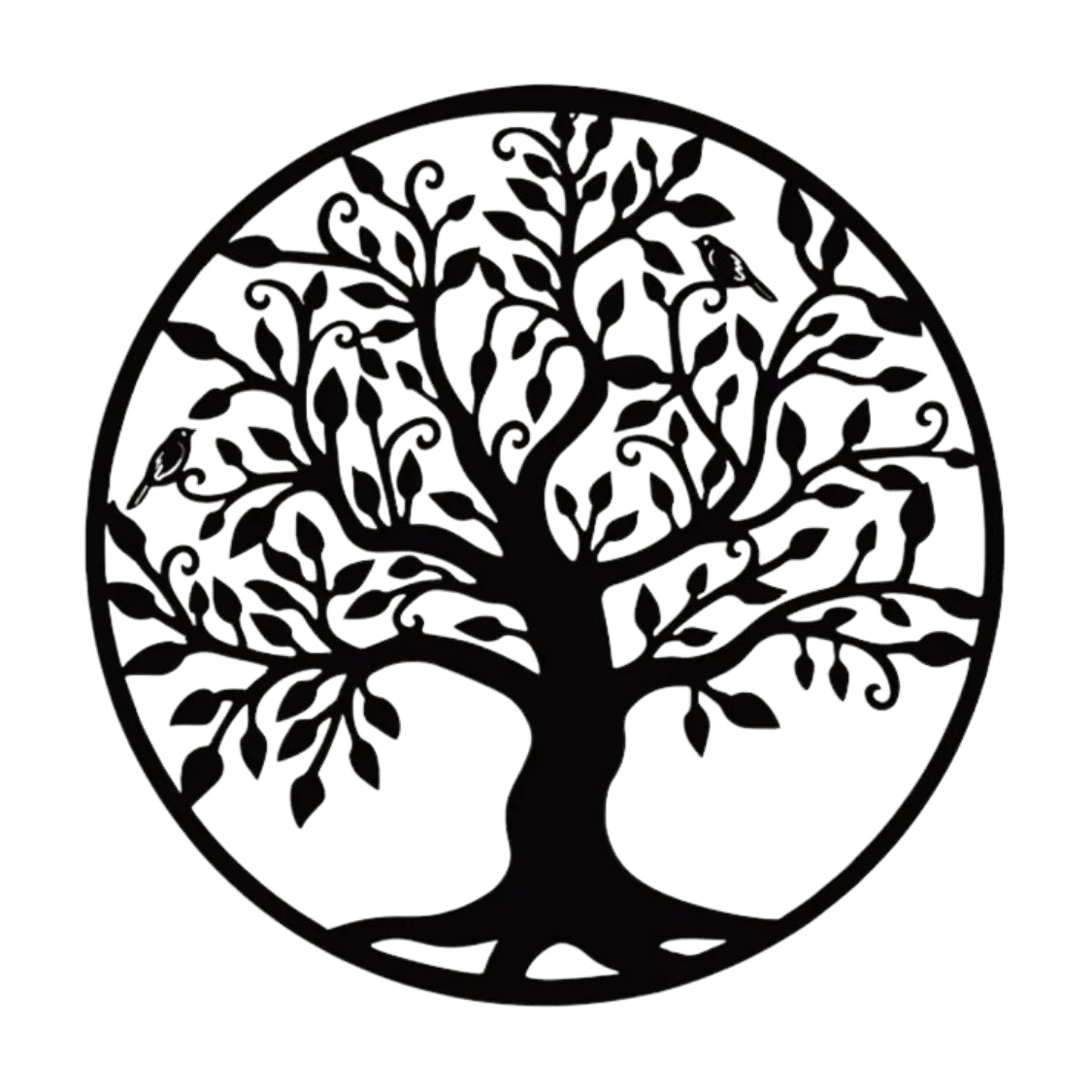 Circle of Life Tree Mandala 3D Acrylic Wall Art