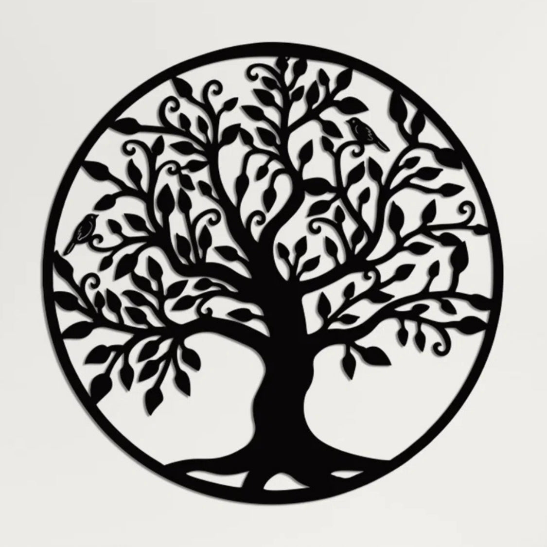 Circle of Life Tree Mandala 3D Acrylic Wall Art