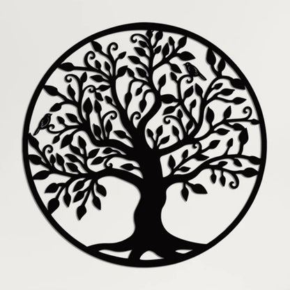 Circle of Life Tree Mandala 3D Acrylic Wall Art