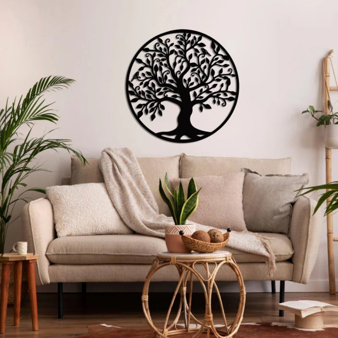 Circle of Life Tree Mandala 3D Acrylic Wall Art