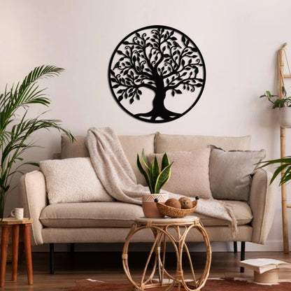 Circle of Life Tree Mandala 3D Acrylic Wall Art