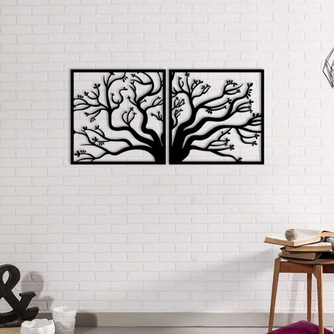 Still Branches Framed Nature 3D Acrylic Wall Art