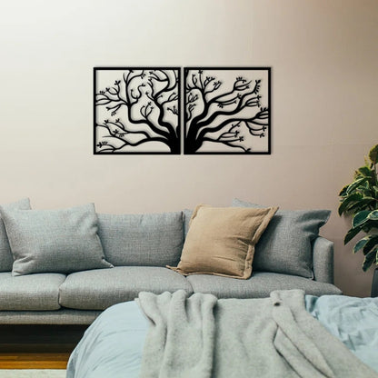 Still Branches Framed Nature 3D Acrylic Wall Art