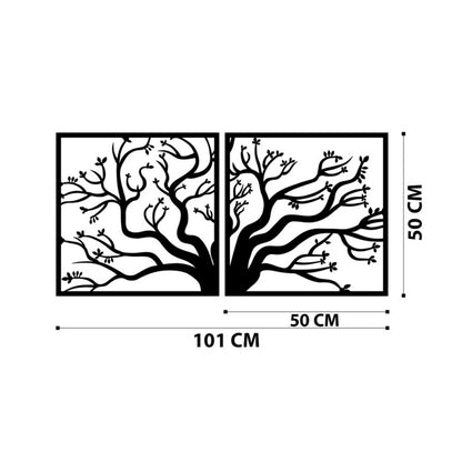 Still Branches Framed Nature 3D Acrylic Wall Art