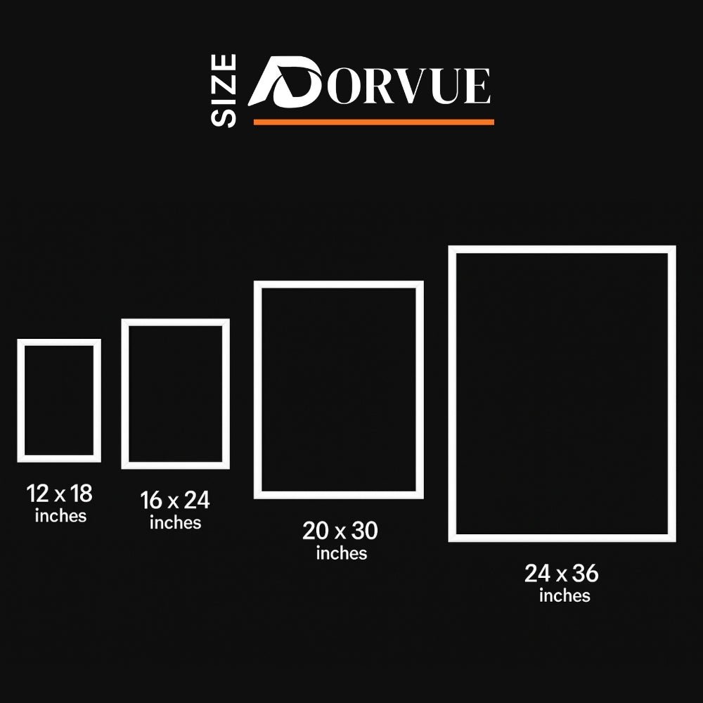 Buddha Watercolour Canvas Painting Framed Wall Art