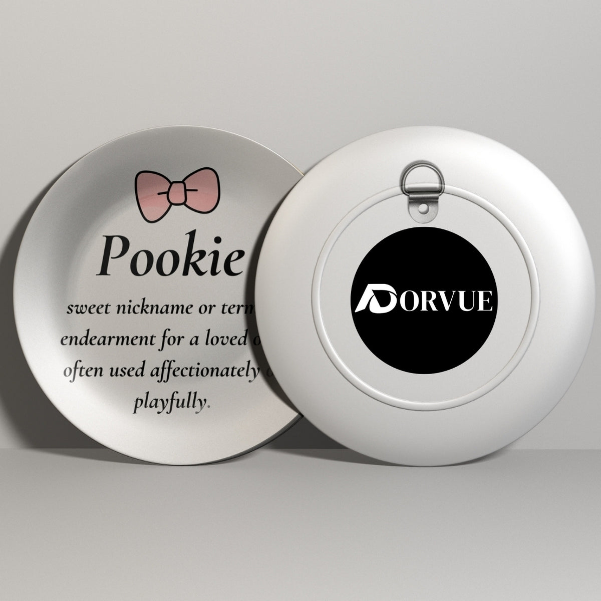 Pookie Love Ceramic Decorative Wall Plate
