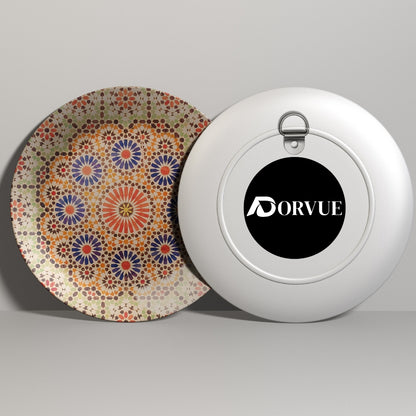 Sunburst Mandala Decorative Wall Plate