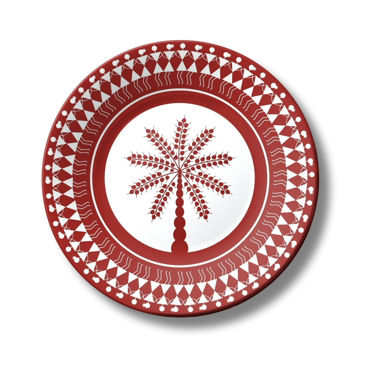 Warli Wall Hanging Ceramic Decorative Wall Plate For Home Décor