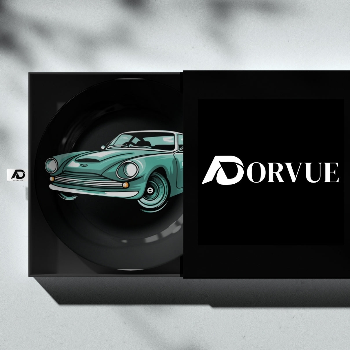 Aston Martin Comic Art Ceramic Decorative Wall Plate