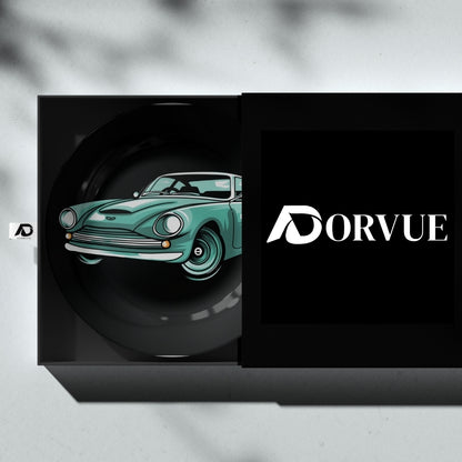 Aston Martin Comic Art Ceramic Decorative Wall Plate