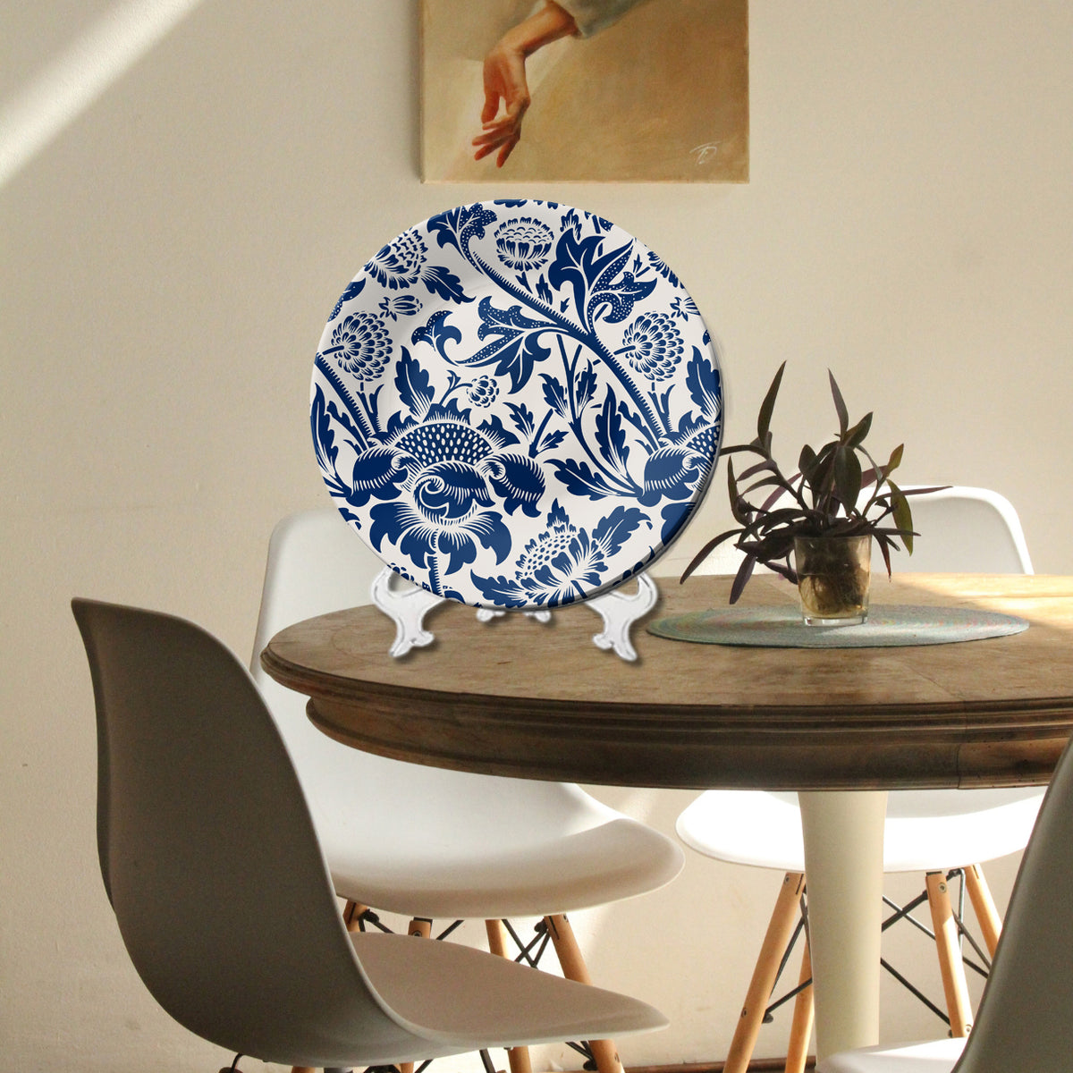 Blue and White Wall Décor Decorative Wall Plate
