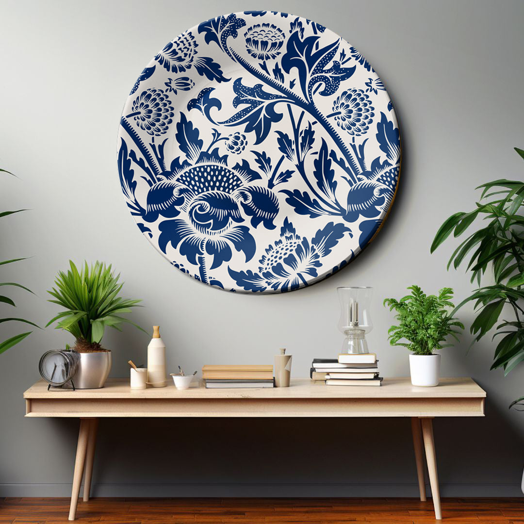 Blue and White Wall Décor Decorative Wall Plate