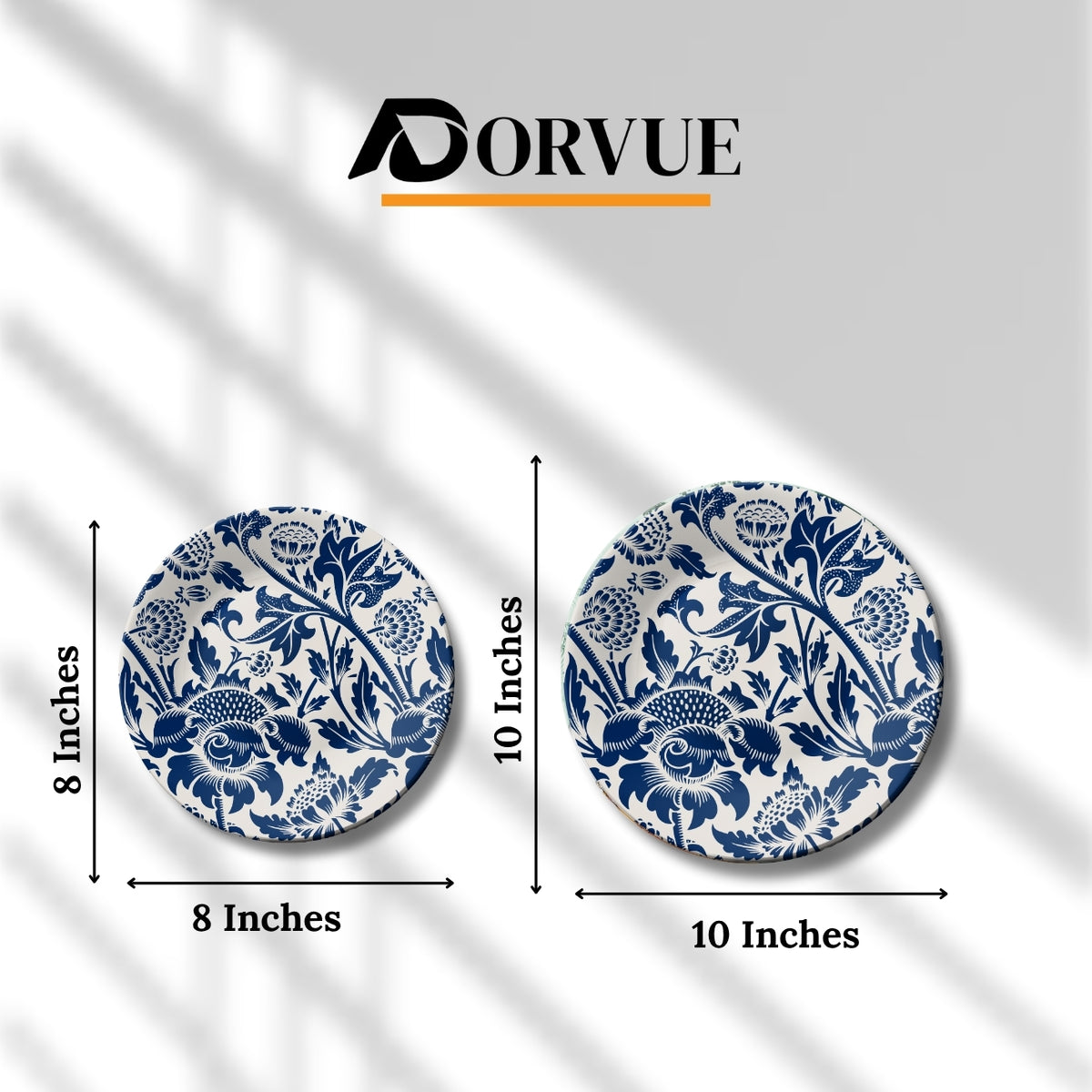 Blue and White Wall Décor Decorative Wall Plate
