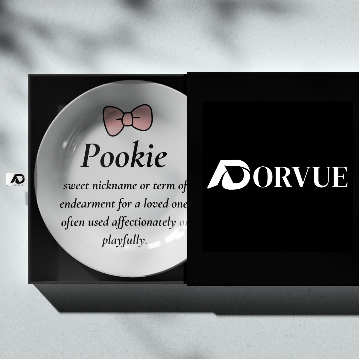 Pookie Love Ceramic Decorative Wall Plate