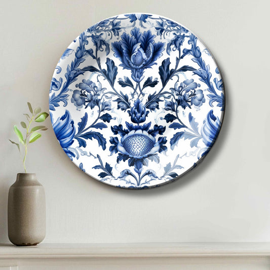 The Porcelain Meadow Ceramic Wall Plate Home Décor