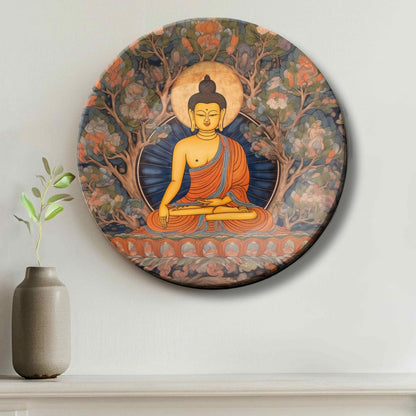 Lord Buddha Decorative Wall Plate For Home Décor and Gift