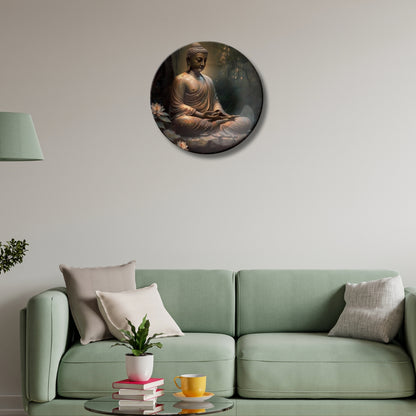 Gautam Buddha Wall Art Decorative Wall Plate