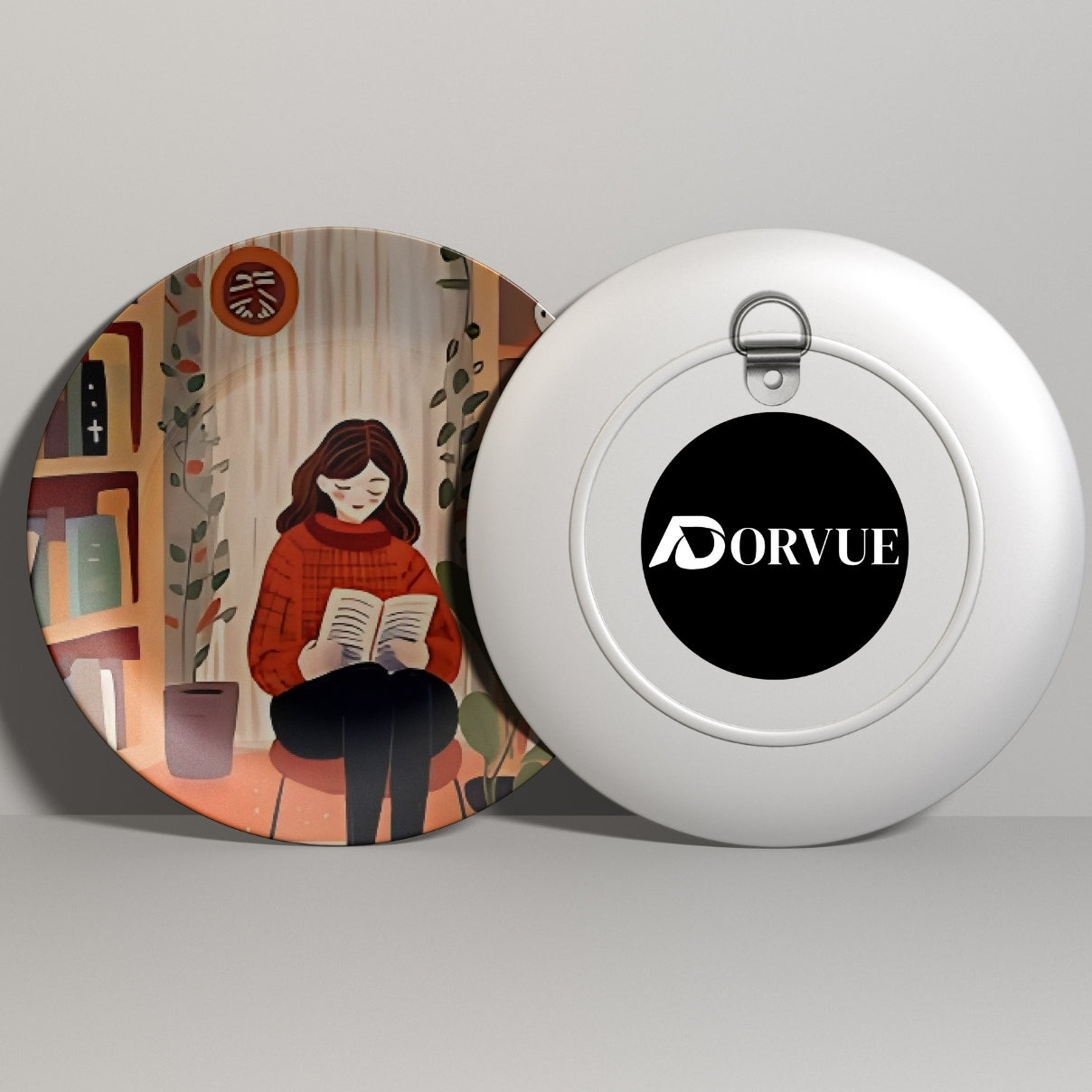 Home Library Ceramic Wall Plate Home Décor