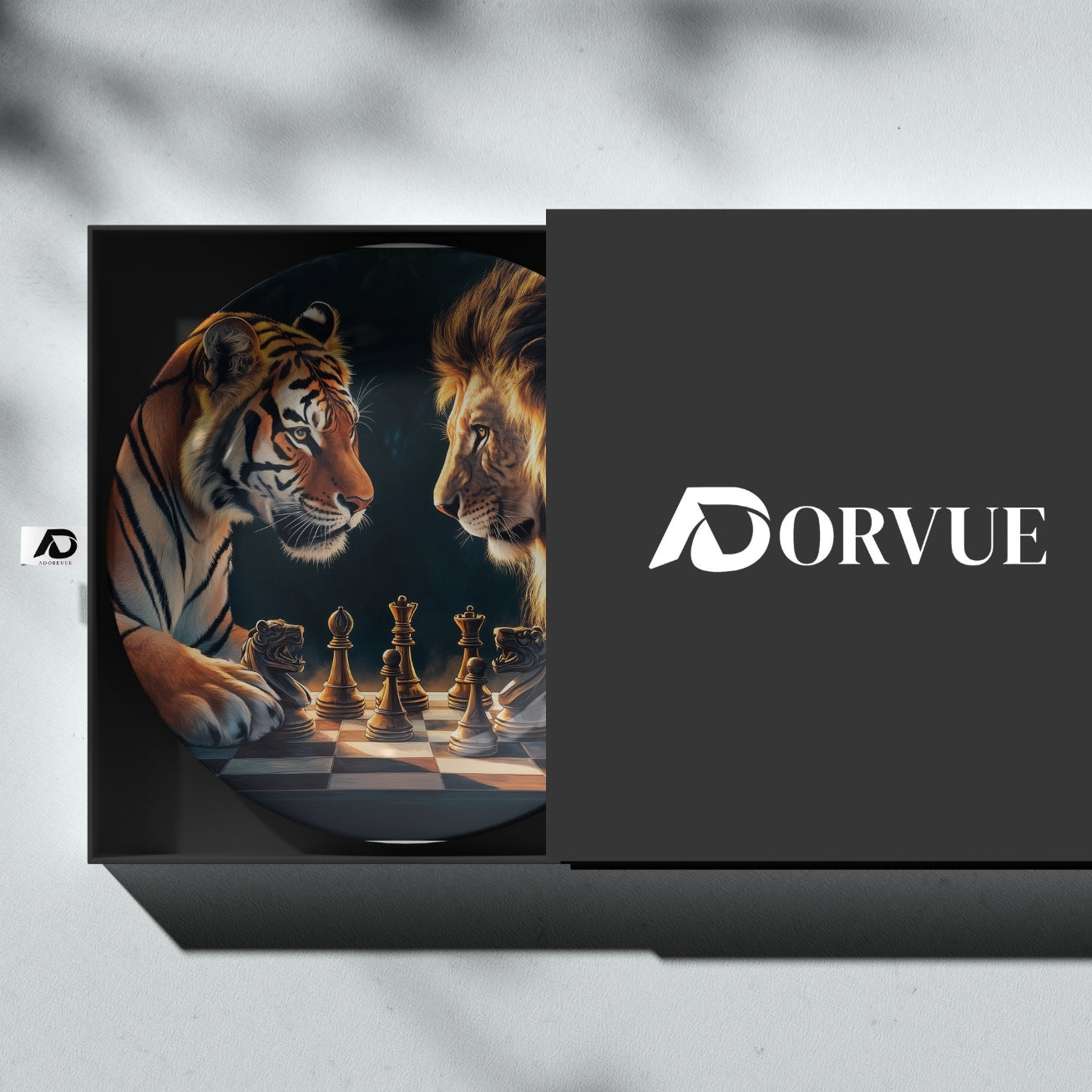 Battle of Kings Regal Showdown Ceramic Decorative Wall Plate For Home Décor