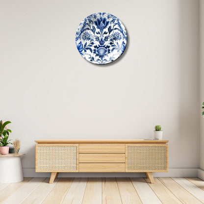 The Porcelain Meadow Ceramic Wall Plate Home Décor