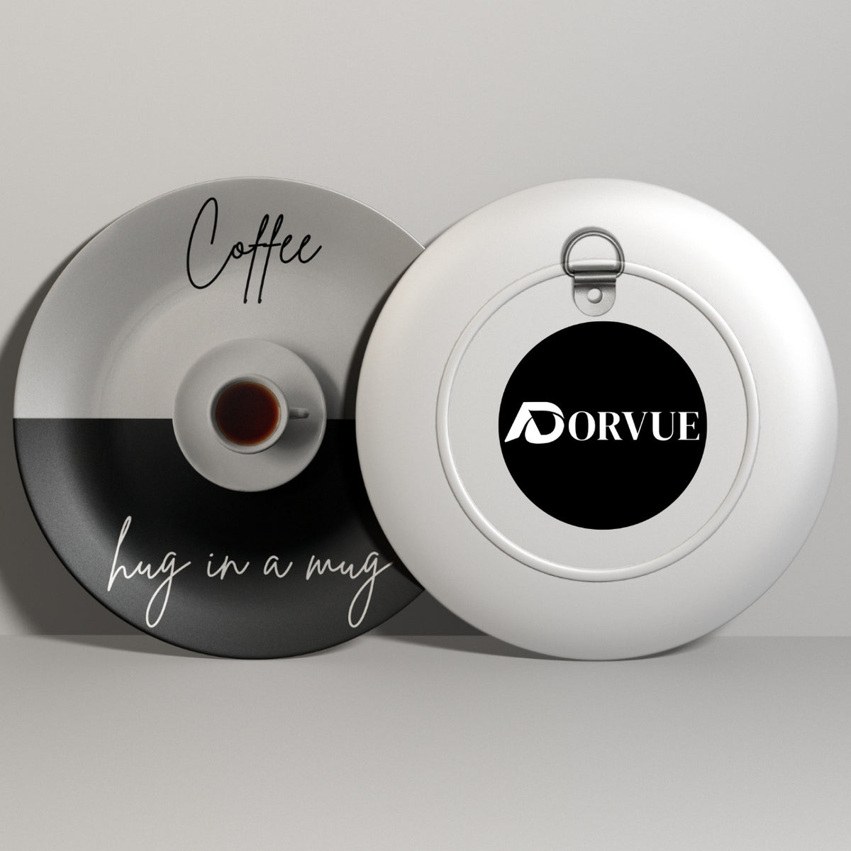 Hug in a Mug Coffee Wall Décor Decorative Wall Plate