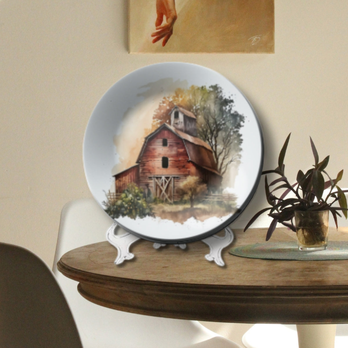 Set of 5 Farmhouse and Horses Wall Plates Art Wall Décor