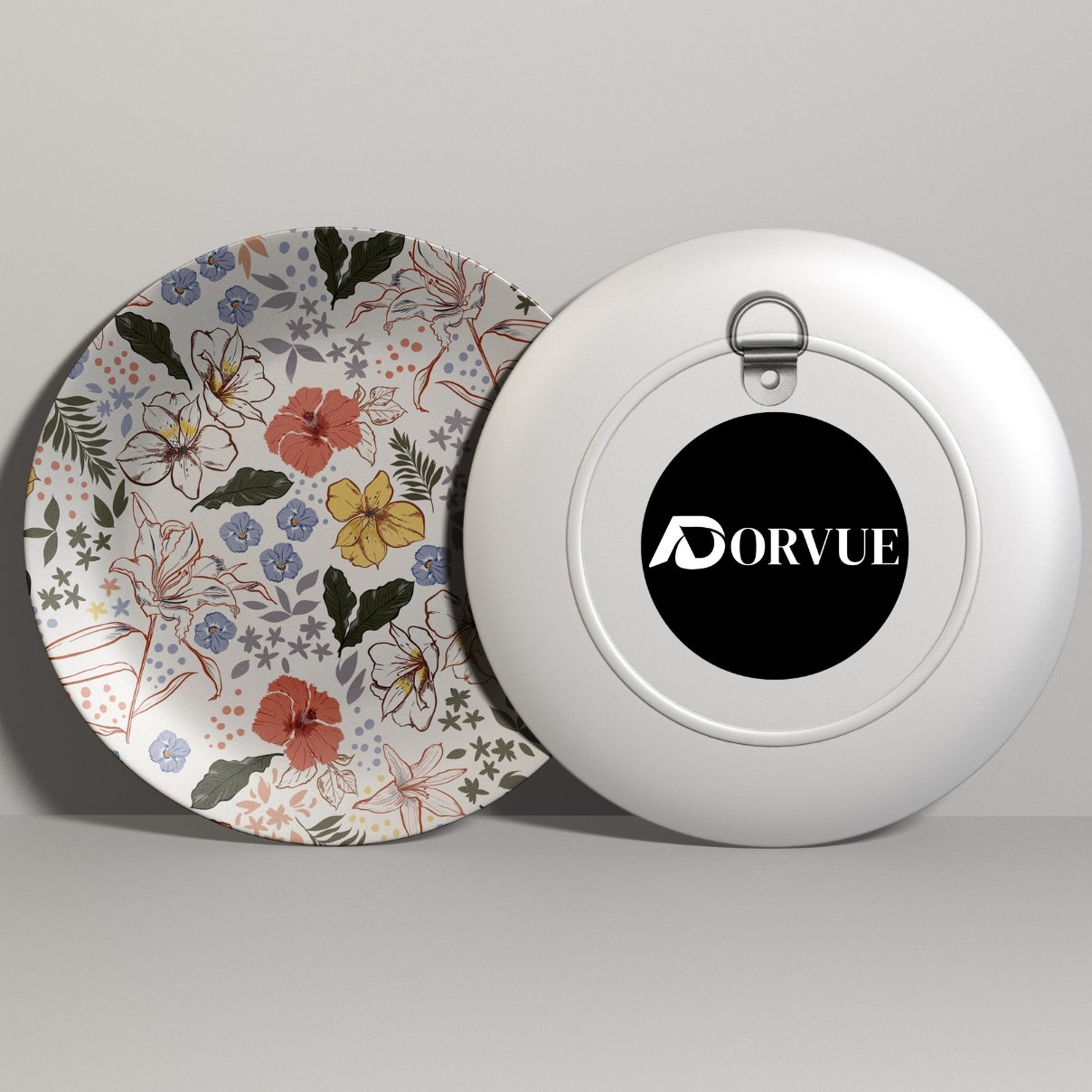 Spring Sonata Flower Ceramic Decorative Wall Plate