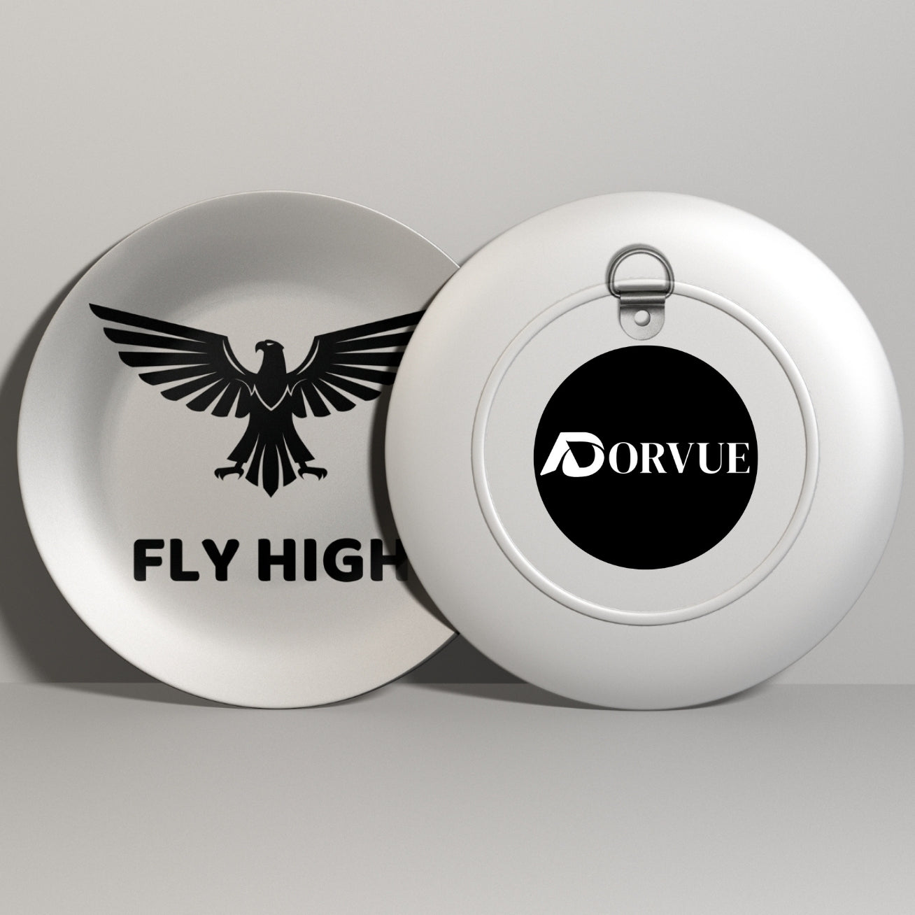 Fly High Eagle Monochrome Decorative Wall Plate