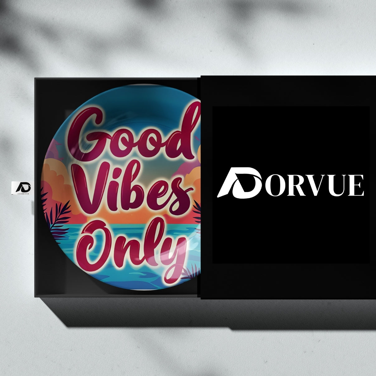 Good Vibes Only Wall Décor Decorative Wall Plate For Home Décor