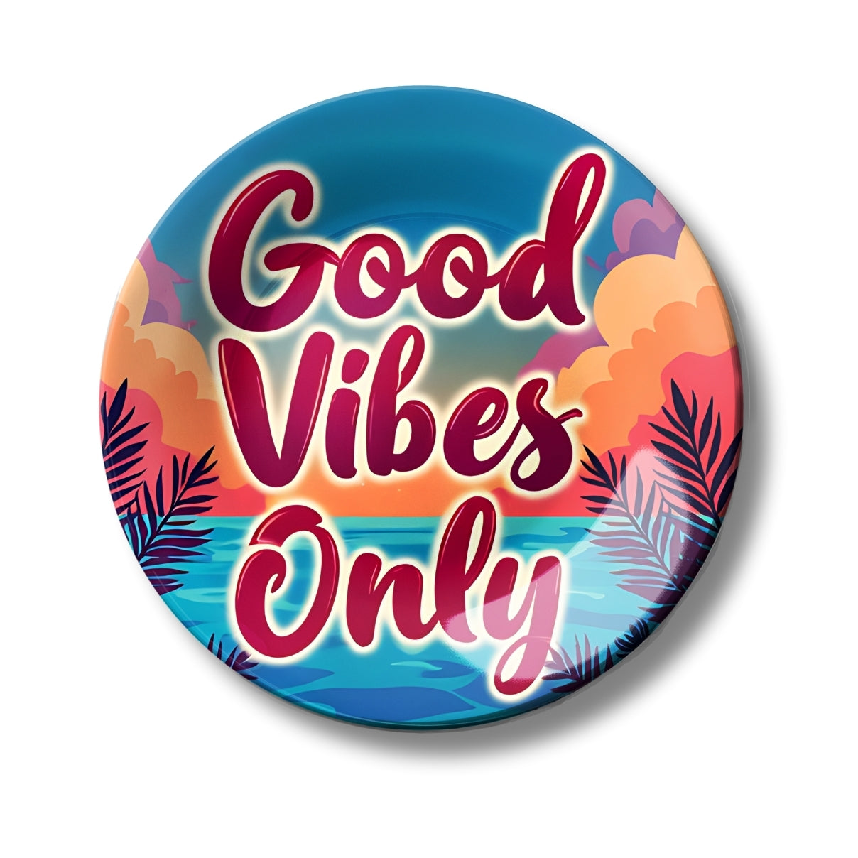 Good Vibes Only Wall Décor Decorative Wall Plate For Home Décor