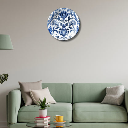 The Porcelain Meadow Ceramic Wall Plate Home Décor