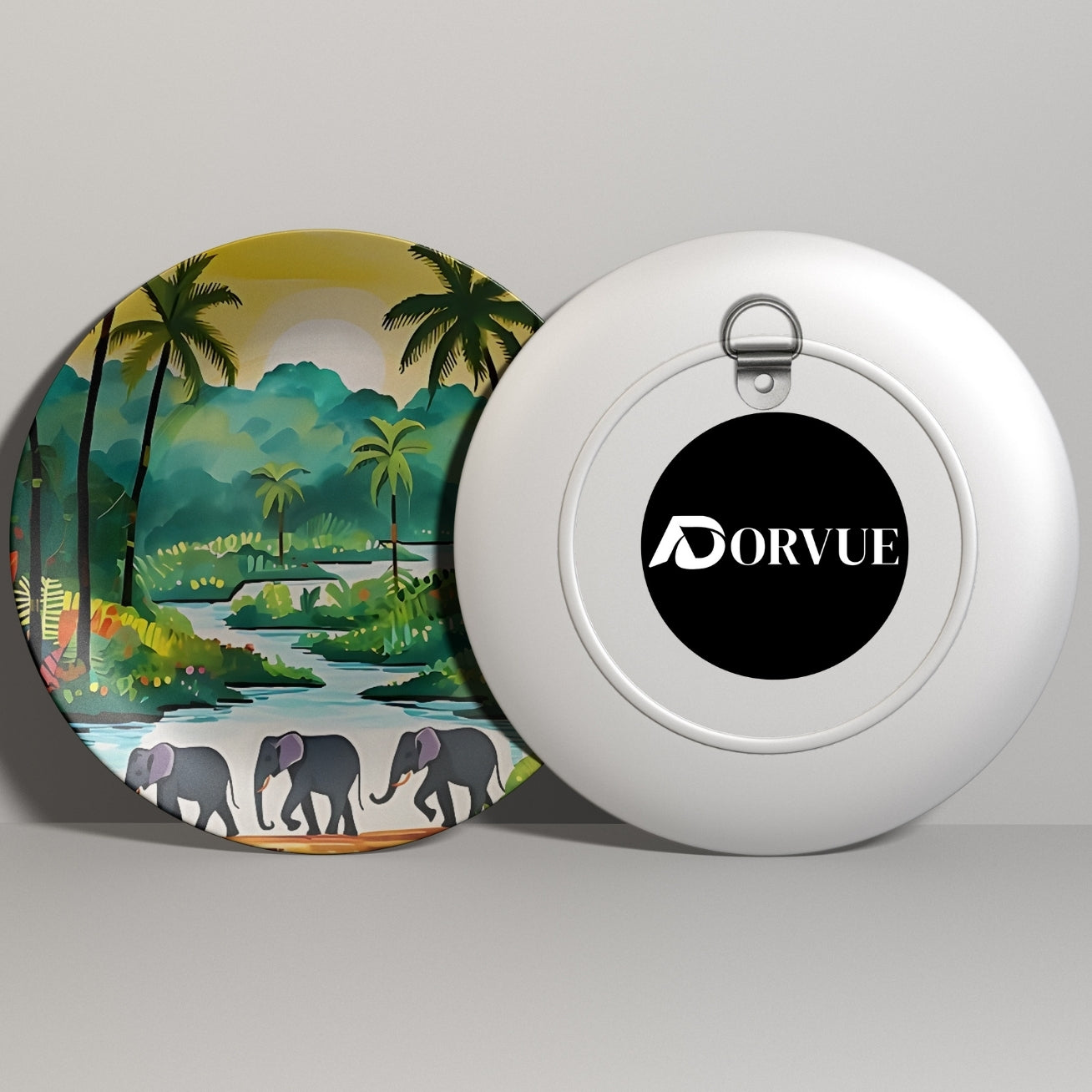 Wanderlust Tropical Escape Lifestyle Wall Plate Set Of 3