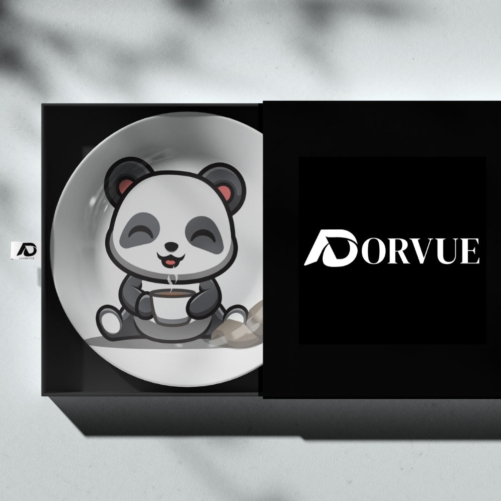 Set of 4 Wild Wonders Kids Room or Nursery Wall Décor Ceramic Wall Plates