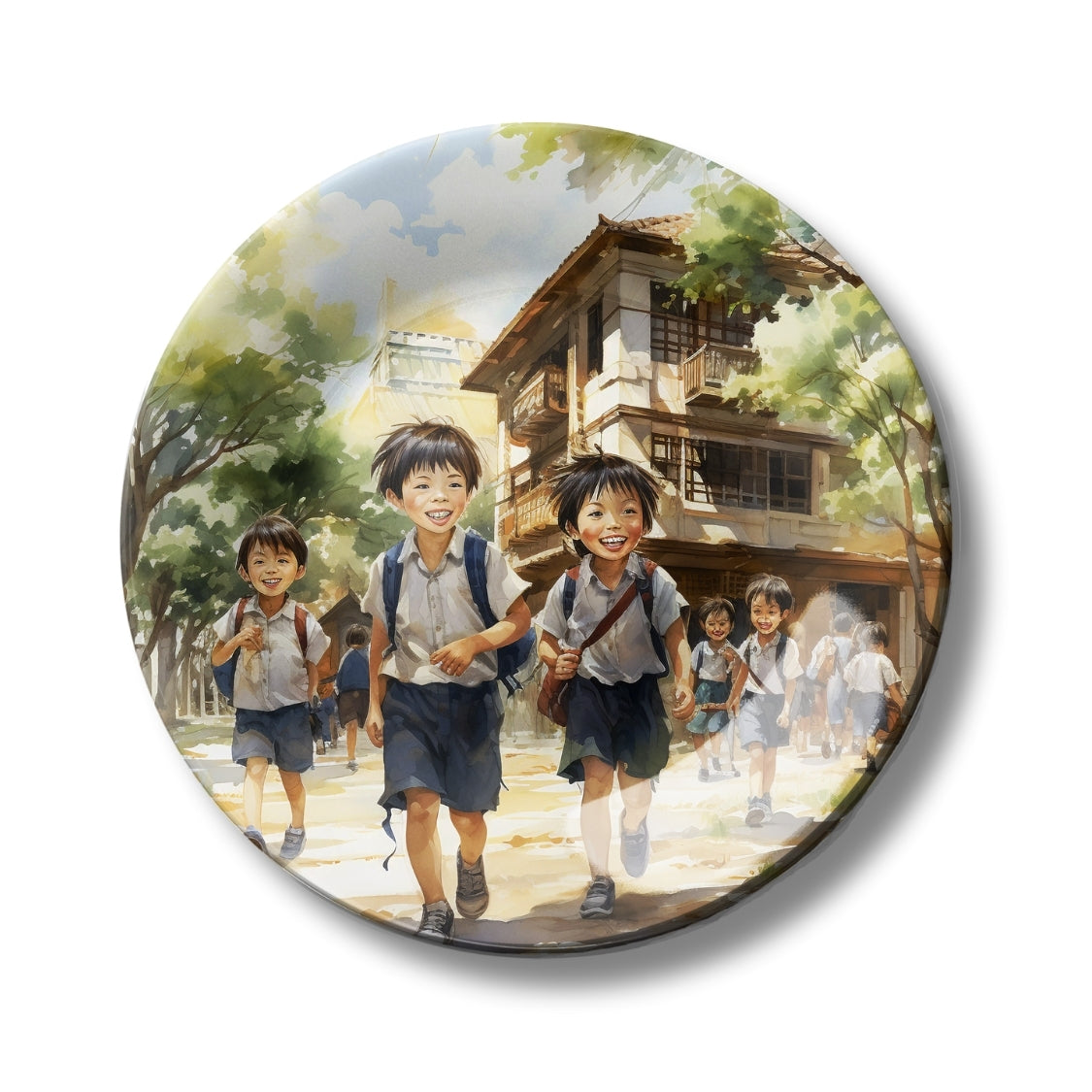 Kids Wall Painting Decorative Wall Plate