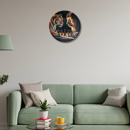 Battle of Kings Regal Showdown Ceramic Decorative Wall Plate For Home Décor